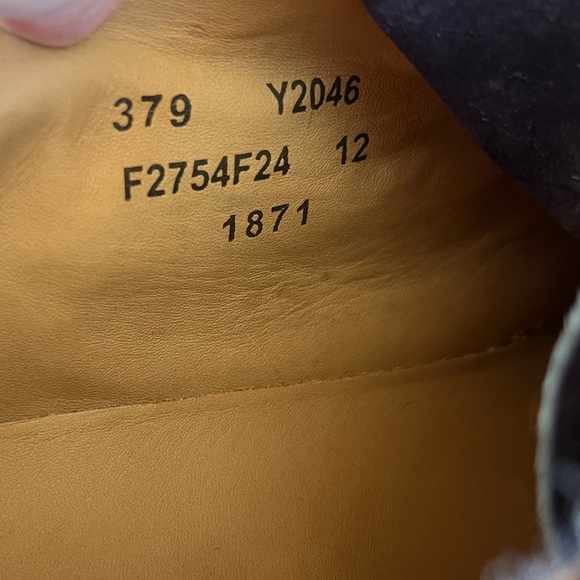 NWOT John Varvatos Reed Genuine Calf Hair Low Top Sneaker Size 12 - Picture 13 of 14